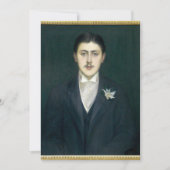 Jacques-Émile Blanche - Marcel Proust Kaart (Voorkant)