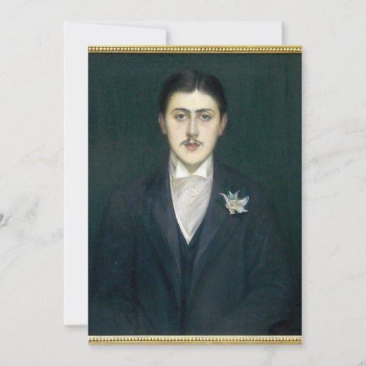 Jacques-Émile Blanche - Marcel Proust Kaart (Voorkant)