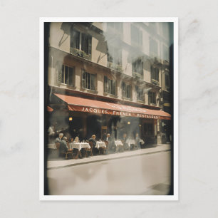 Jacques Frans Restaurant jaren 40 Chicago Briefkaart