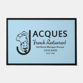Jacques French Restaurant, Chicago, Illinois Deurmat (Voorkant)