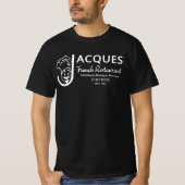 Jacques French Restaurant, Chicago, Illinois T-shirt (Voorkant)