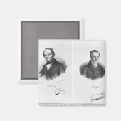 Jacques Fromental Halevy en Ferdinand Herold Magneet (Voorkant / Achterkant)