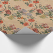 Jacques Laurent Agasse Studies over de zomerbloeme Cadeaupapier (Hoek)