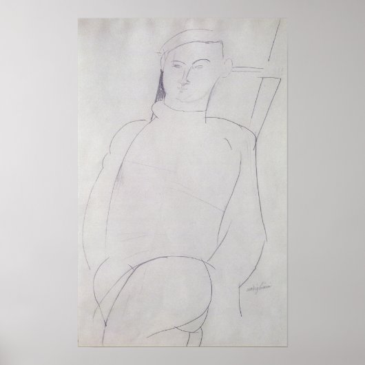 Jacques Lipchitz c.1917 Poster (Voorkant)