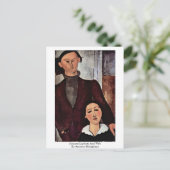 Jacques Lipchitz en echtgenote van Amedeo Modiglia Briefkaart (Staand voorkant)