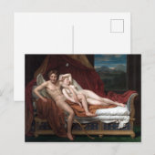 Jacques-Louis David Cupid en Psyche Briefkaart (Voorkant / Achterkant)