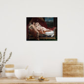 Jacques-Louis David Cupid en Psyche Poster (Keuken)