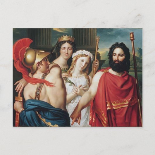Jacques-Louis David- De Anger van Achilles Briefkaart (Voorkant)