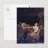 Jacques-Louis David- De pijn van Andromache Briefkaart (Voorkant / Achterkant)