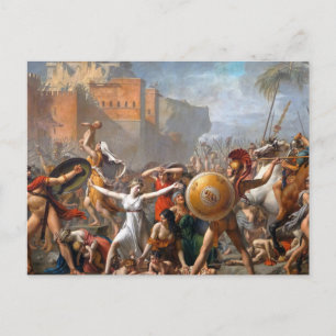 Jacques Louis David - De Sabine Women Briefkaart