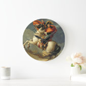 Jacques - Louis David - Napoleon die de Alpen over Grote Klok (Huis)