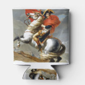 Jacques Louis David Napoleon over de Alpen Blikjeskoeler (Achterkant)