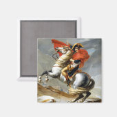 Jacques Louis David Napoleon over de Alpen Magneet (Voorkant / Achterkant)