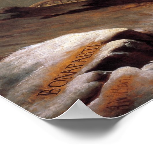 Jacques-Louis David Napoleon Poster (Hoek)