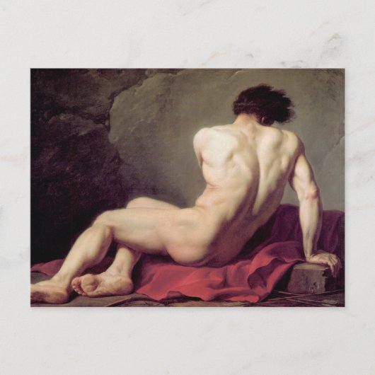 Jacques-Louis David - Patrocles Briefkaart (Voorkant)