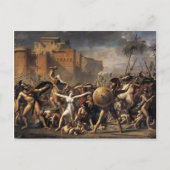 Jacques-Louis David- The Sabine Women Briefkaart (Voorkant)