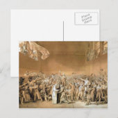 Jacques-Louis - Tennis Court Oath, 20 juni 1789 Briefkaart (Voorkant / Achterkant)
