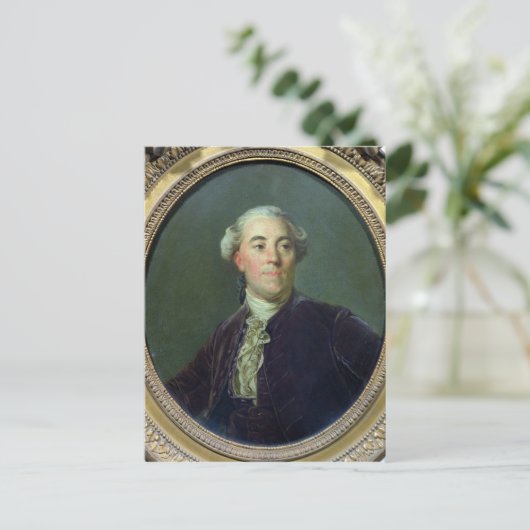 Jacques Necker c.1781 Briefkaart (Staand voorkant)