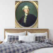 Jacques Necker c.1781 Canvas Afdruk (Insitu (Slaapkamer))