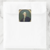 Jacques Necker c.1781 Vierkante Sticker (Tas)