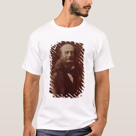 Jacques Offenbach (1819-80), Duitse componist, hav T-shirt (Voorkant)