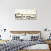 Jacques Rigaud – Paris Canvas Afdruk (Insitu (Slaapkamer))