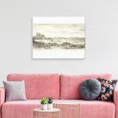 Jacques Rigaud – Paris Canvas Afdruk (Insitu (Woonkamer))