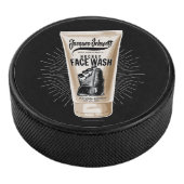 Jacques Schwett Hockey Face Hockey Puck (3/4)