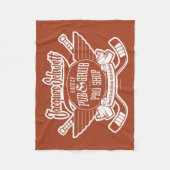 Jacques Schwett Hockey Pro Winkel Fleece Deken (Voorkant)