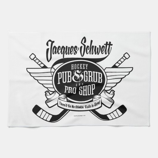 Jacques Schwett Hockey Pro Winkel Theedoek (Horizontaal)