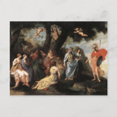 Jacques Stella-Minerva met de Muses Briefkaart (Voorkant)