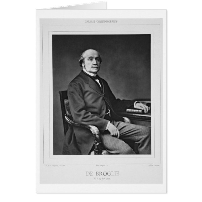 Jacques Victor Albert de Broglie (1821-1901), van (Voorkant)