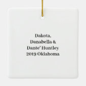 jacquet keramisch ornament (Achterkant)