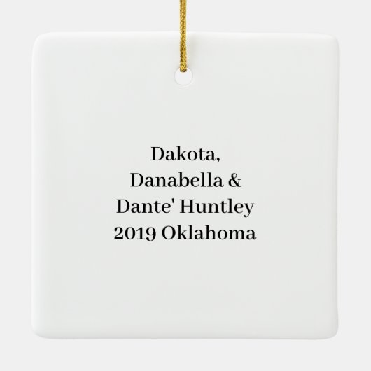 jacquet keramisch ornament (Achterkant)