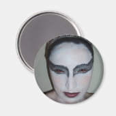 Jacqui B Black Swan Magnet (Voorkant / Achterkant)