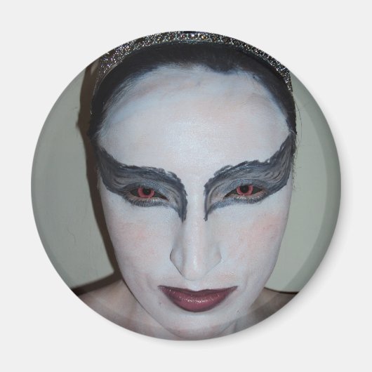Jacqui B Black Swan Magnet (Voorkant)