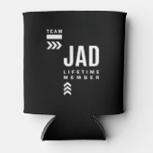 Jad Persoonlijke naam Birthday Gift Blikjeskoeler (Voorkant)