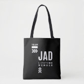 Jad Persoonlijke naam Birthday Gift Tote Bag (Voorkant)