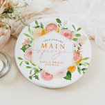 JADA Citrus Fruit Main Squeeze Vrijgezellenfeest Papieren Bordje<br><div class="desc">Het Jada Collectie beschikt over prachtige waterverf gemengde citrusvruchten en een trendy lettercombinatie. Dit collectie is ideaal voor uw lente- of zomerthema 'main squeeze' vrijgezellenfeest.</div>