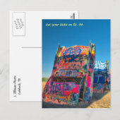 JAdamTillman1, haal je kikken op Rt. 66. Briefkaart (Voorkant / Achterkant)