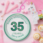 Jade 35e Jubileum Papier Bord (Feest)