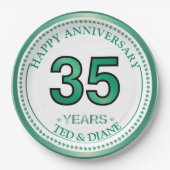 Jade 35e Jubileum Papier Bord (Voorkant)