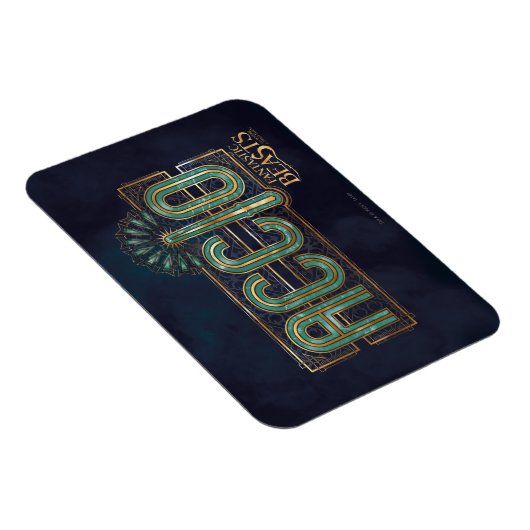 Jade Art Deco ACCIO™ Spell Grafisch Magneet (Rechterzijde)