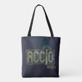 Jade Art Deco ACCIO™ Spell Grafisch Tote Bag (Achterkant)