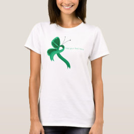 Jade Awareness Lint Vlinder T-shirt