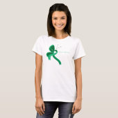 Jade Awareness Lint Vlinder T-shirt (Voorkant volledig)