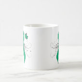 Jade Awareness Ribbon with Butterfly Koffiemok (Center)