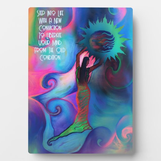 JADE Bevrijding Tafelblad Plaque met Ezel Fotoplaat (voorkant)