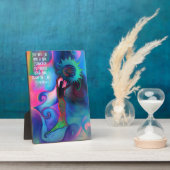 JADE Bevrijding Tafelblad Plaque met Ezel Fotoplaat (Zijkant)