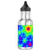 JADE ~ Blue Pink Yellow Green ~ Waterfles (Rechts)